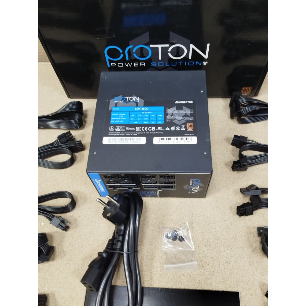 Блок питания Chieftec 850W Proton Фото 1