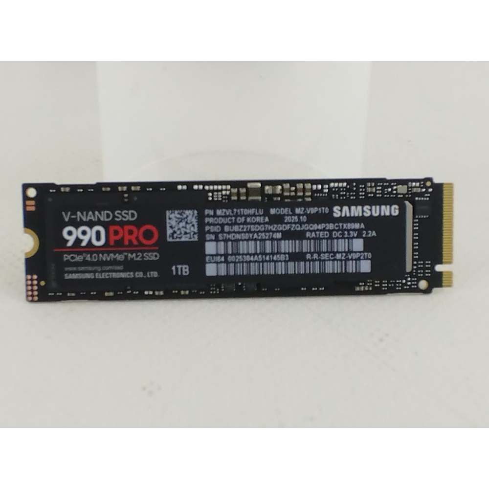 Накопитель SSD Samsung M.2 2280 1TB 990 PRO Фото 1