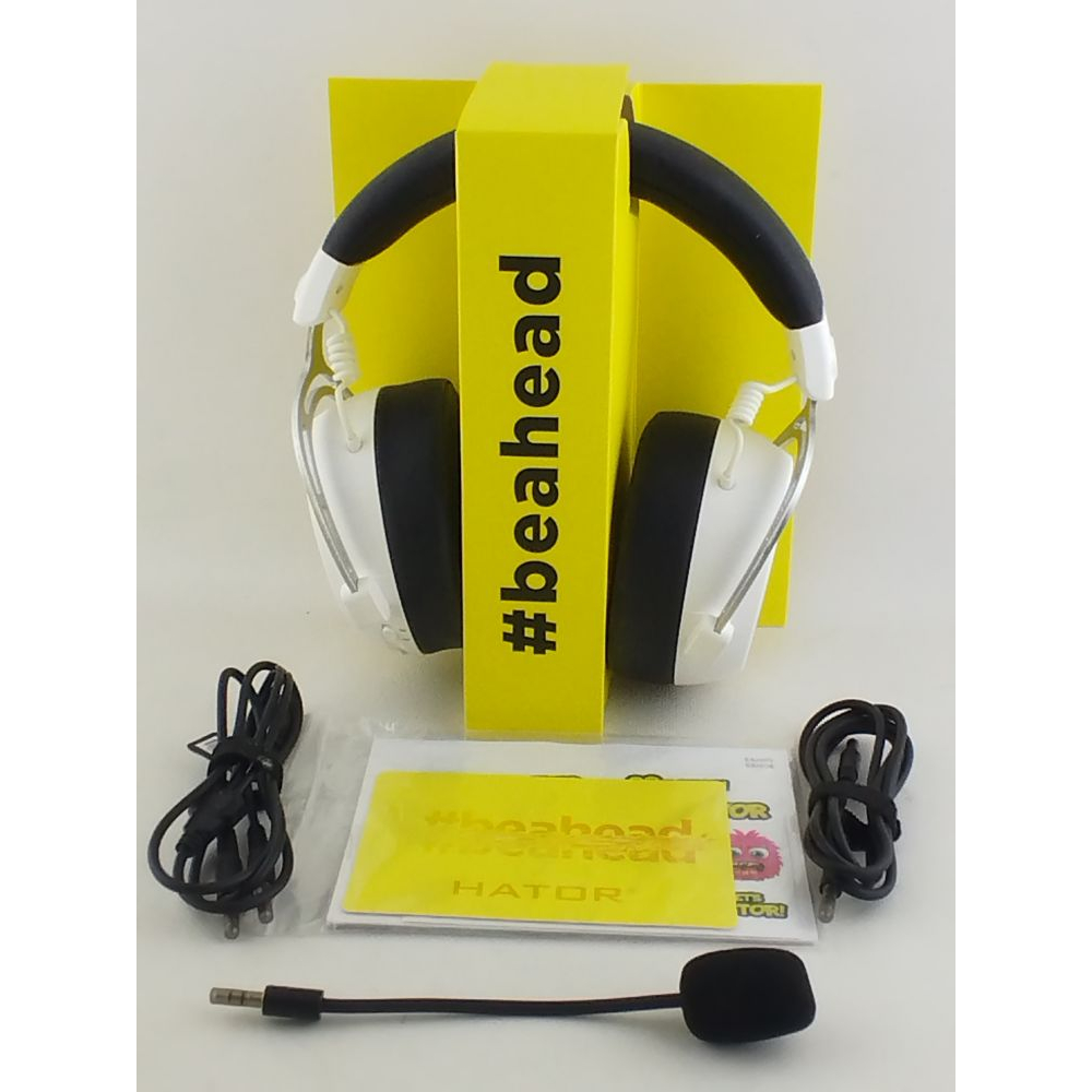 Наушники Hator Hypergang 3 Hi-Res White Фото