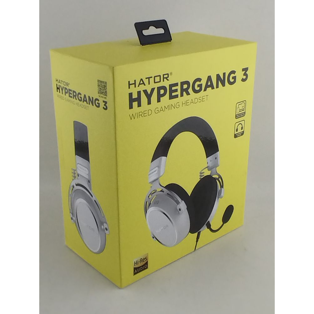 Наушники Hator Hypergang 3 Hi-Res White Фото 1