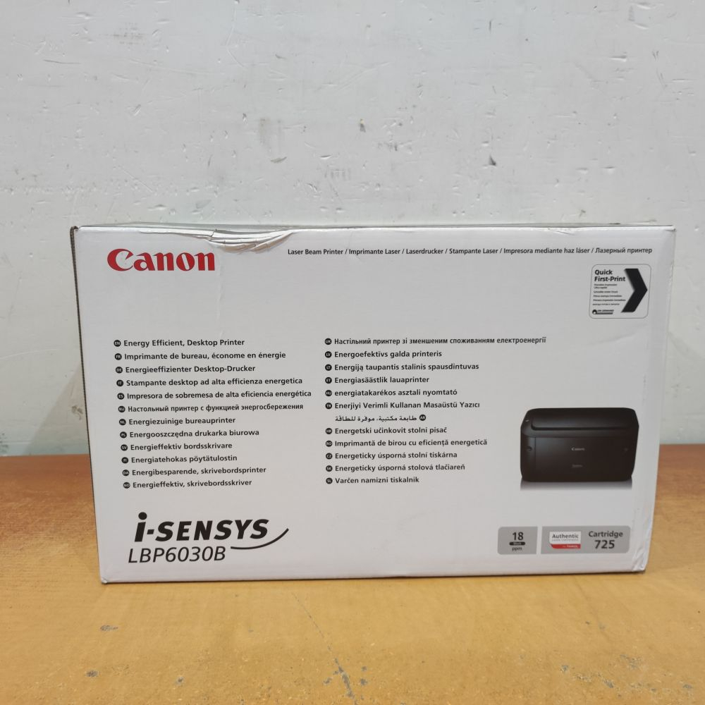 Лазерный принтер Canon LBP-6030B Фото 4