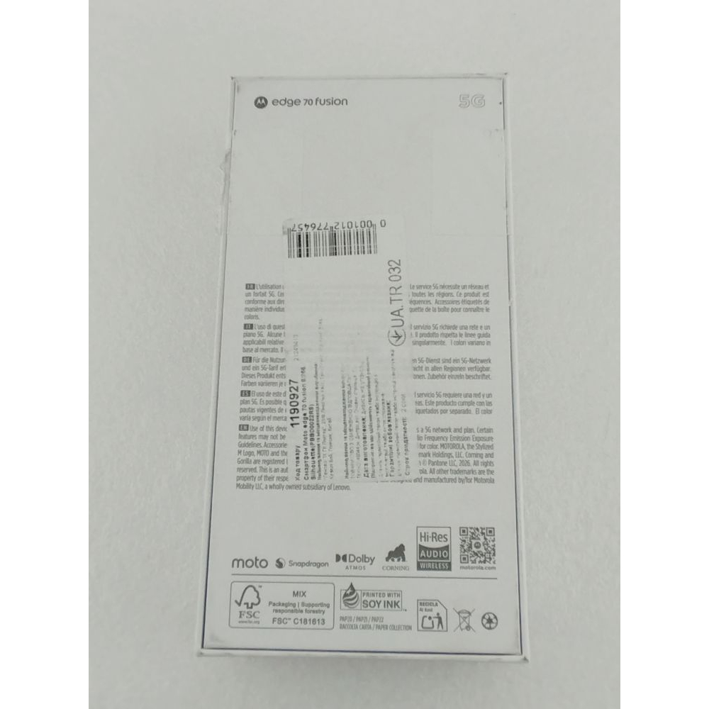 Мобильный телефон Motorola Edge 70 Fusion 8/256GB Silhouette (PBBD0022RS) изображение 11