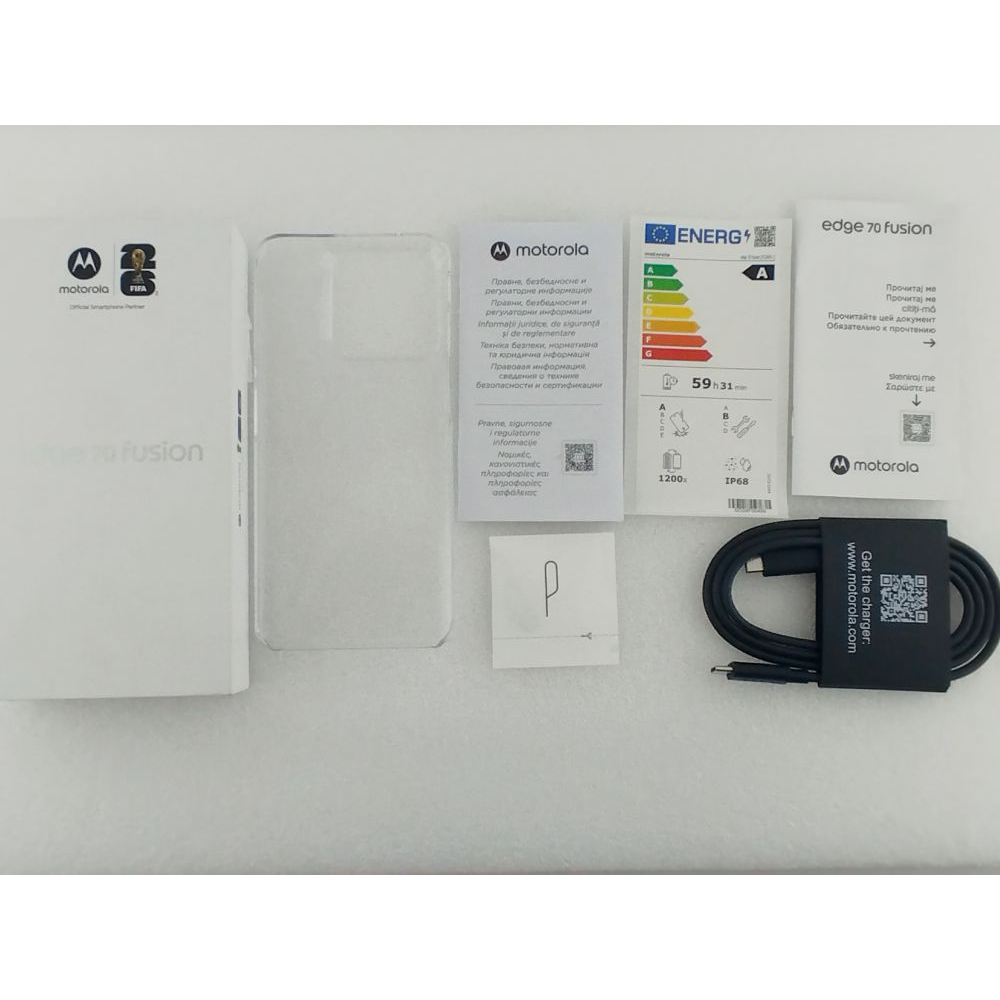 Мобильный телефон Motorola Edge 70 Fusion 8/256GB Silhouette (PBBD0022RS) изображение 7