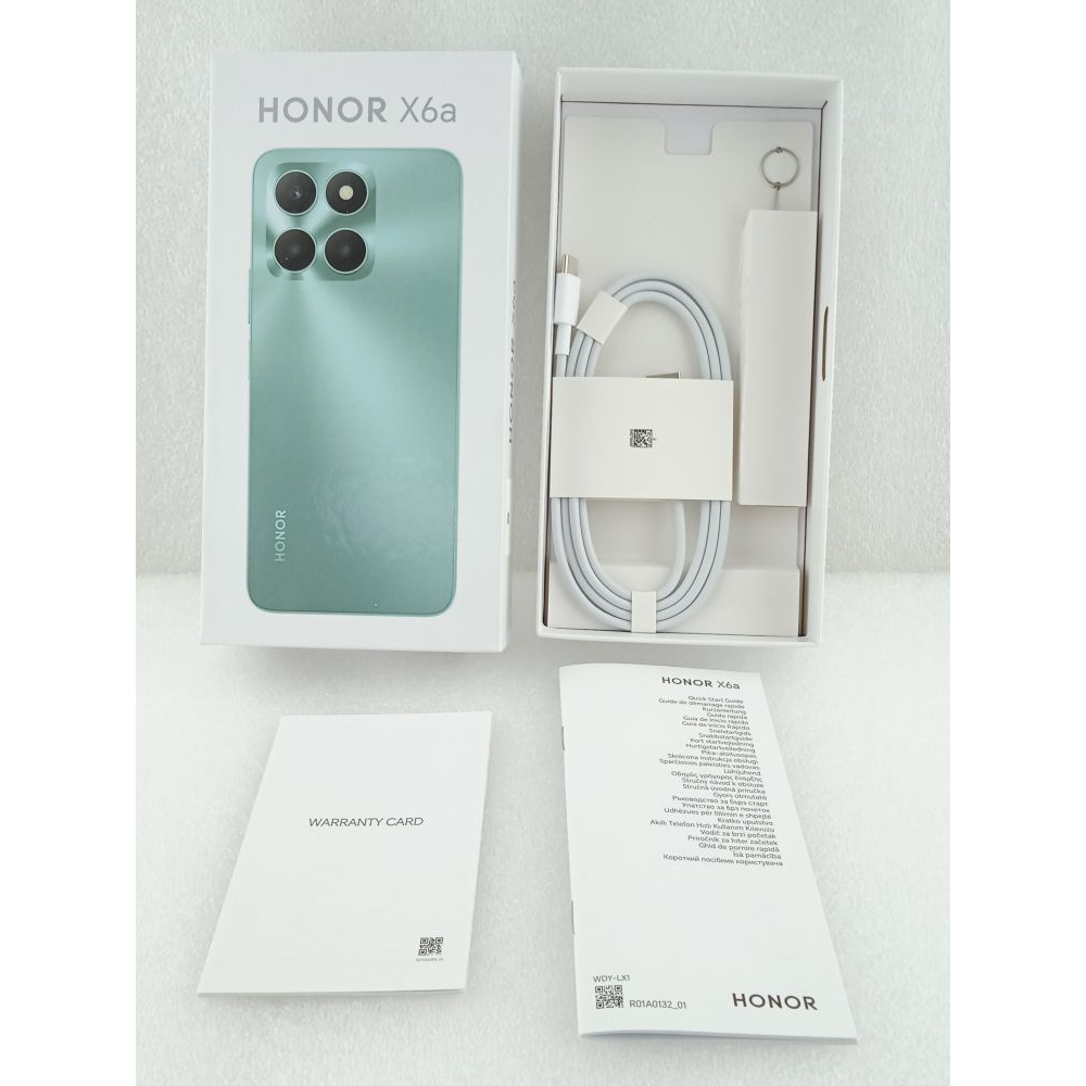 Мобильный телефон Honor X6a 4/128GB Midnight Black Фото 4
