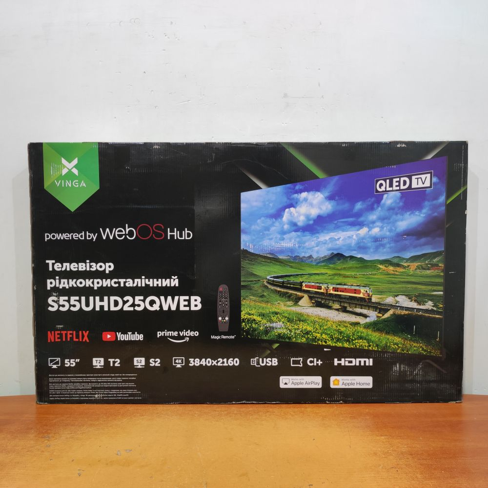 Телевизор Vinga S55UHD25QWEB изображение 8