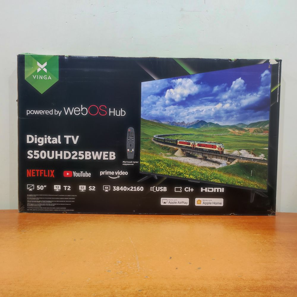 Телевізор Vinga S50UHD25BWEB зображення 10