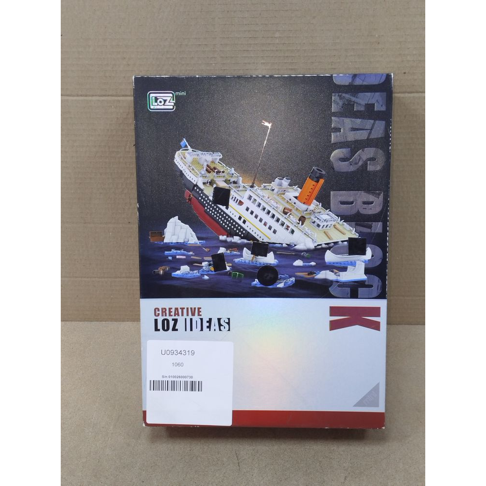 Конструктор LOZ mini Титаник без фигурок Фото