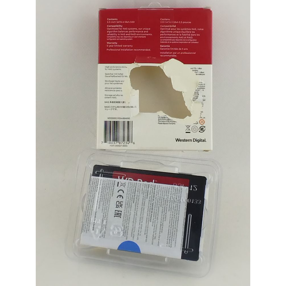 Накопитель SSD WD 2.5" 500GB Фото 1