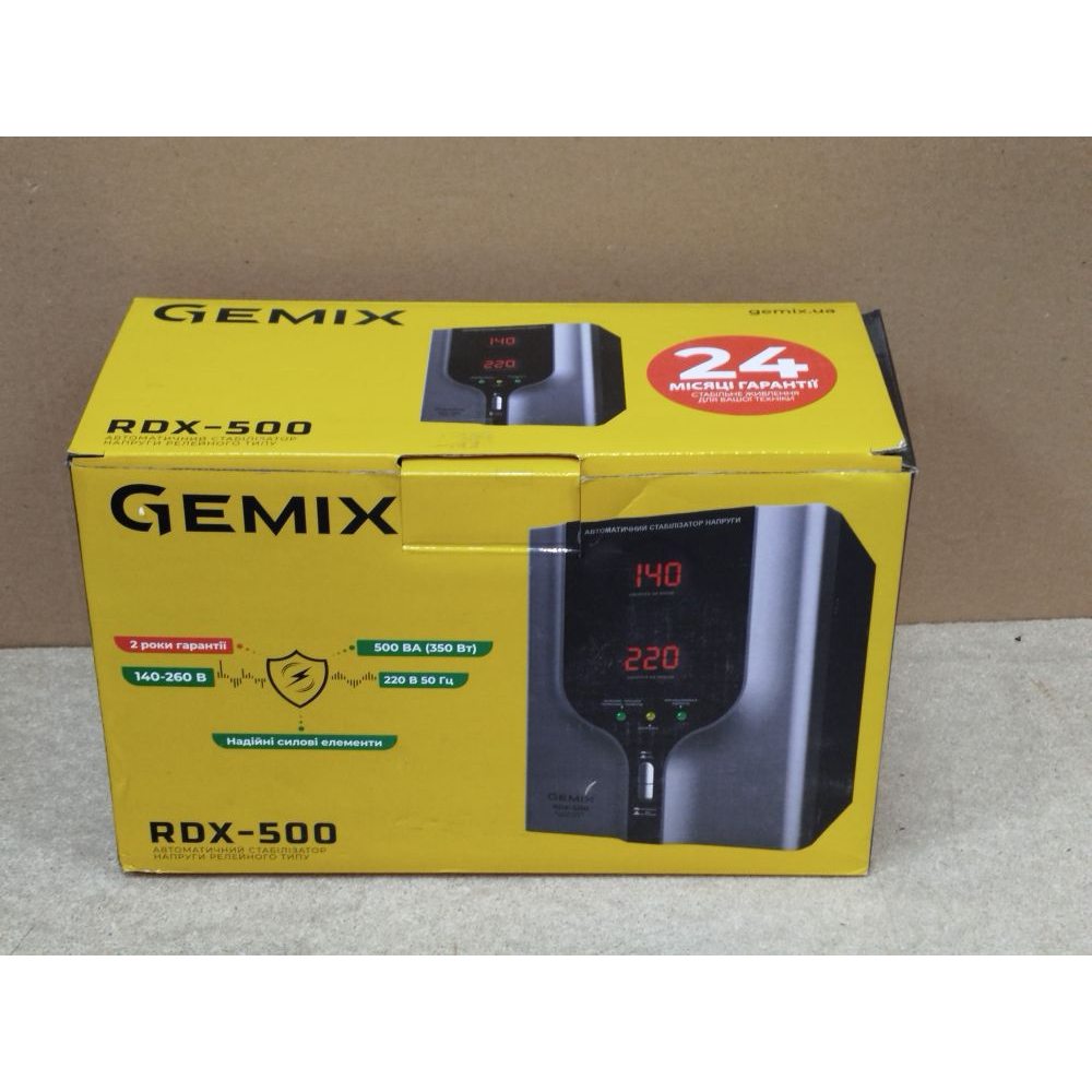 Стабилизатор Gemix RDX-500 Фото 3