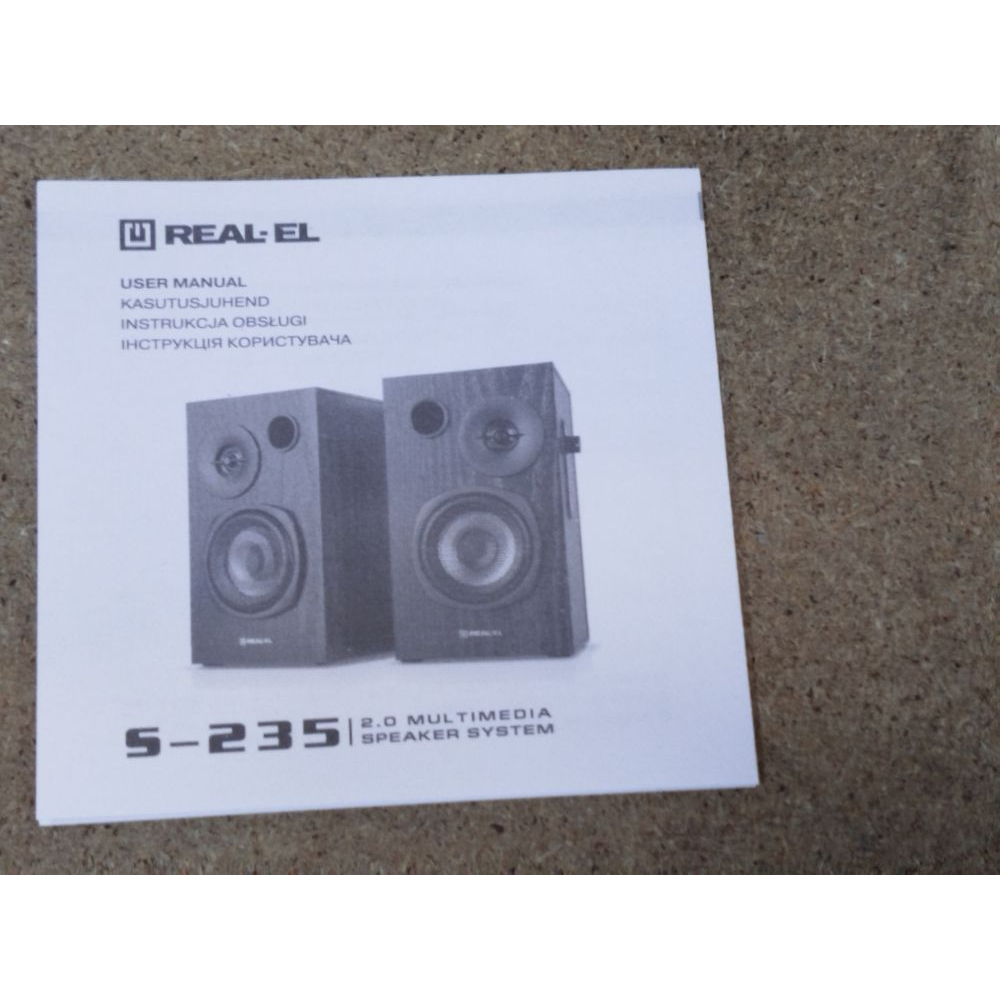 Акустическая система REAL-EL S-235 Black Фото 3