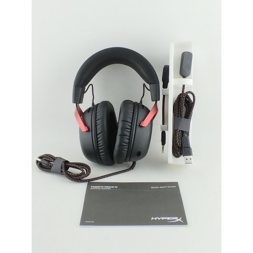 Наушники HyperX Cloud III Black-Red Фото