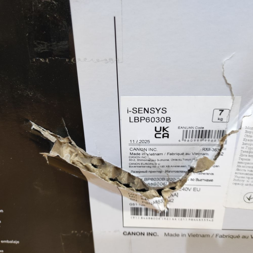 Лазерный принтер Canon LBP-6030B Фото 4