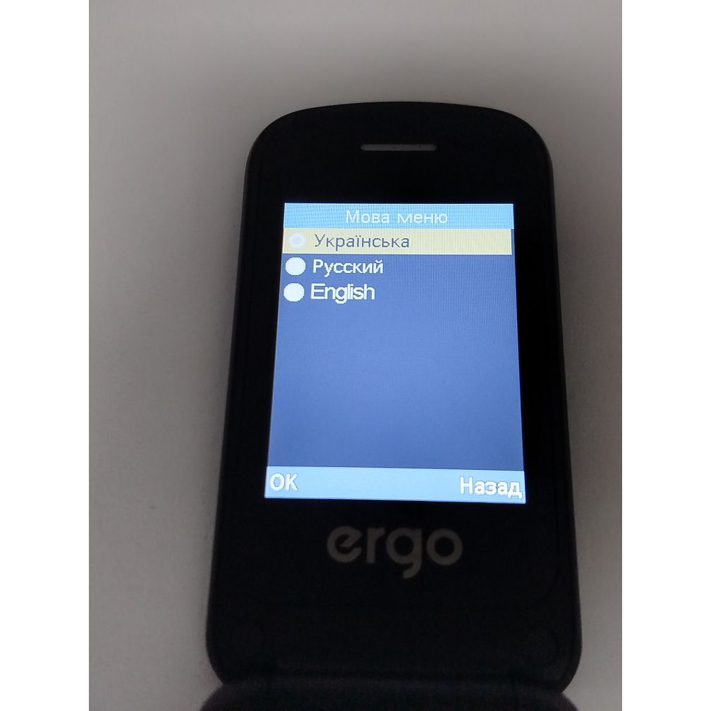 Мобильный телефон Ergo F241 Black Фото 1