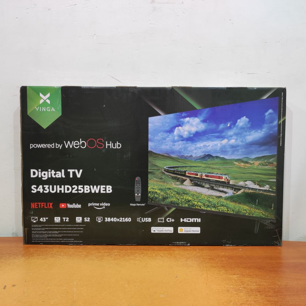 Телевізор Vinga S43UHD25BWEB зображення 11