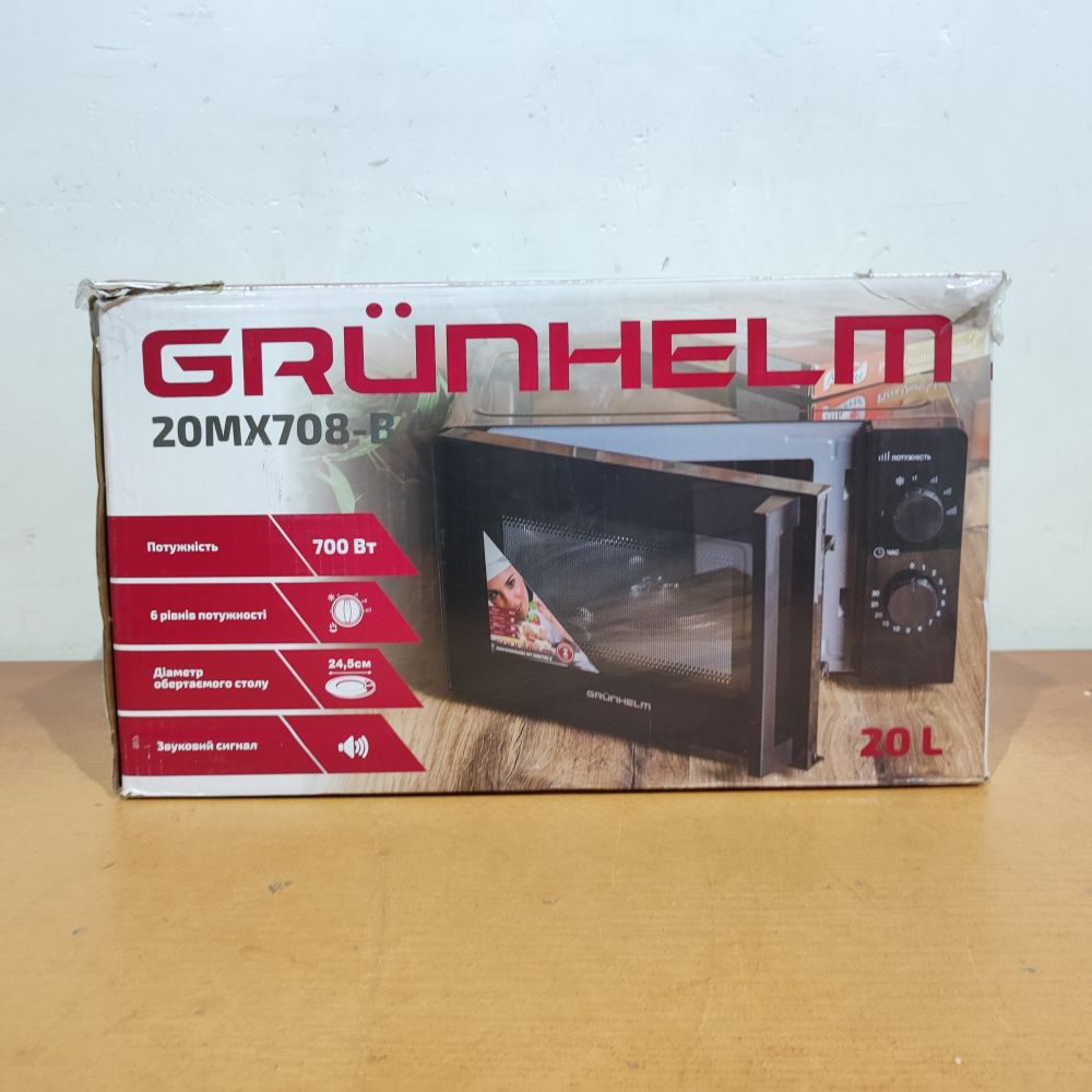 Микроволновая печь Grunhelm 20MX708-B Фото 2