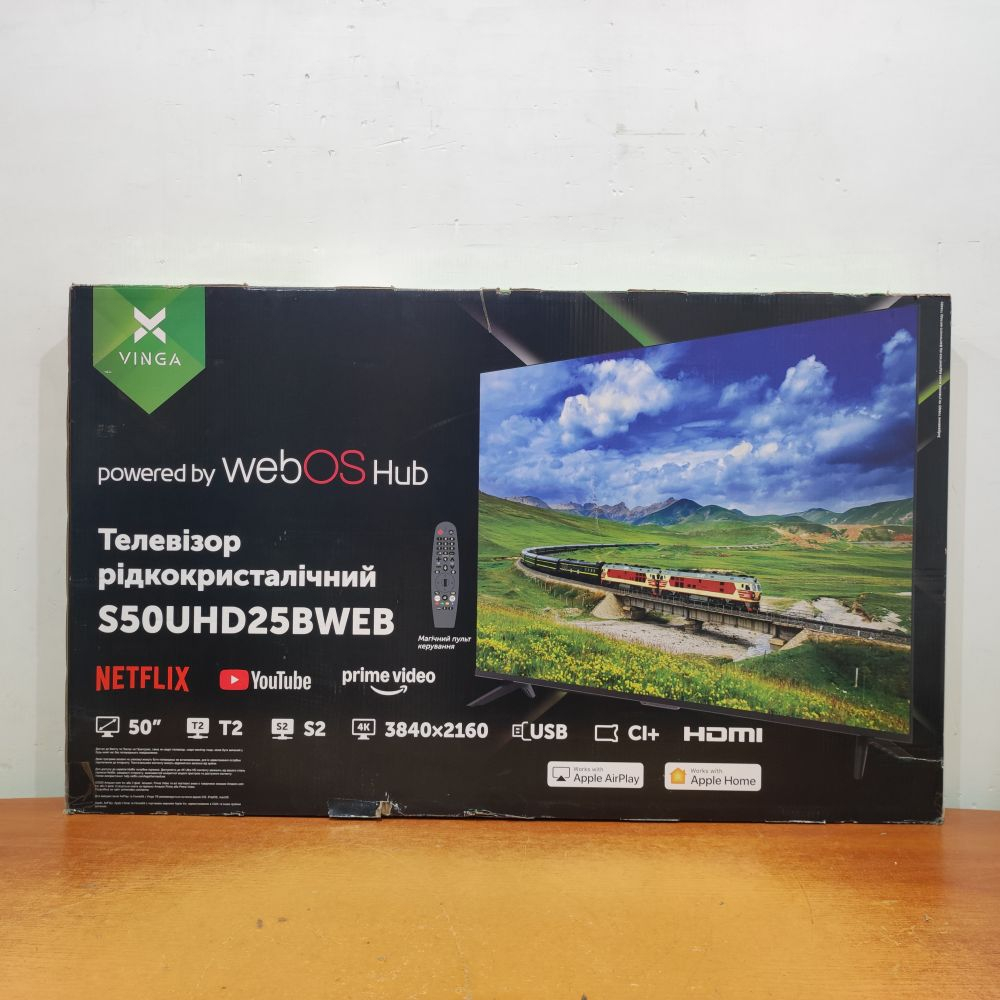 Телевізор Vinga S50UHD25BWEB зображення 10