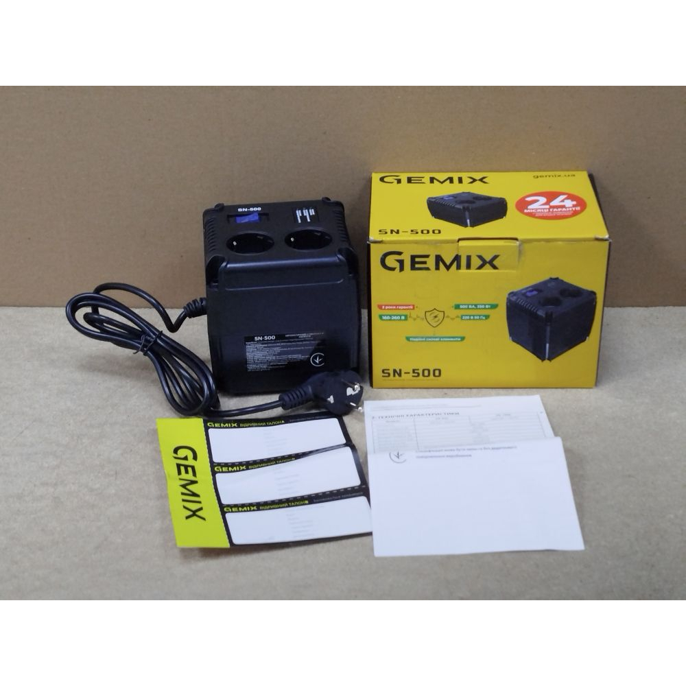 Стабилизатор Gemix SN-500 Фото